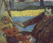 Paul Gauguin Van Gogh painting of sunflowers Sweden oil painting artist